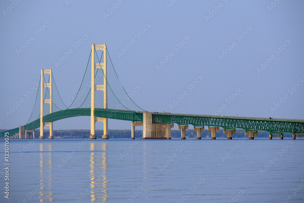 Fototapeta premium Mackinac suspension bridge