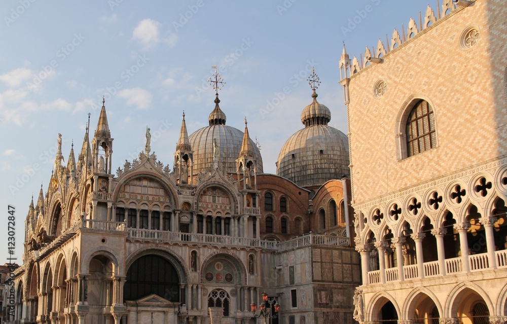 Obraz premium Le cupole di San Marco