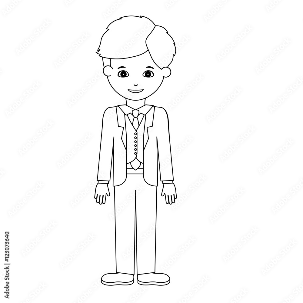 Boy cartoon icon. Kid child little and people theme. Isolated design. Vector illustration Boy cartoon icon. Kid child little and people theme. Isolated design. Vector illustration