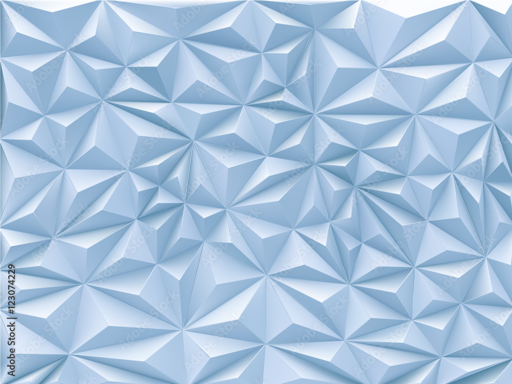 Triangular abstract background in blue color tone Triangular abstract background in blue color tone