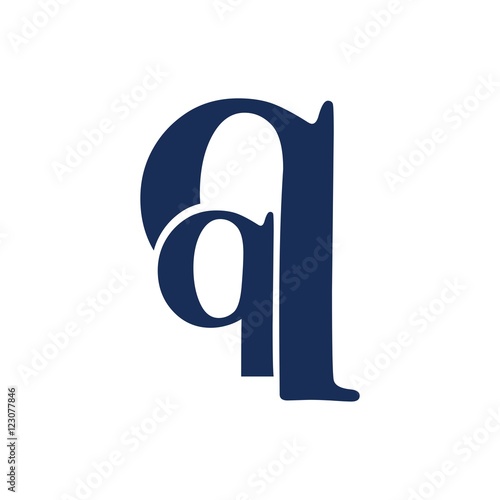 qq Letter Initial logo design