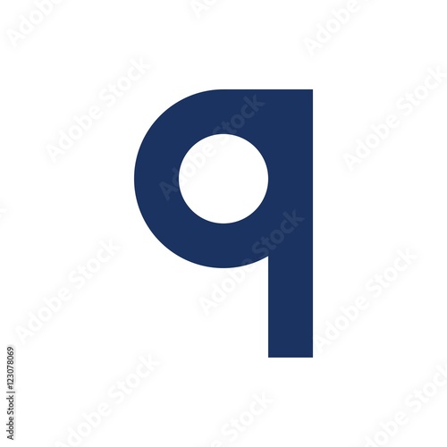 q Letter initial logo design