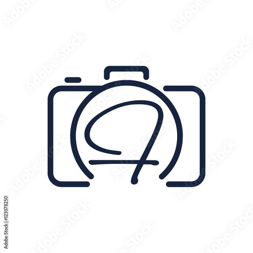 F photography logo design