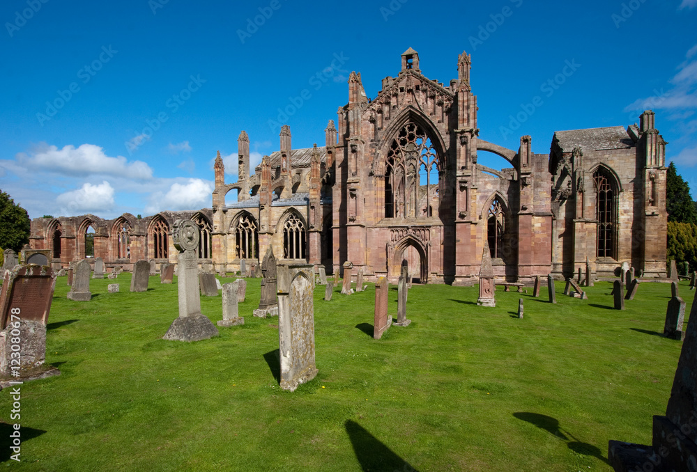 Fototapeta premium Melrose Abbey