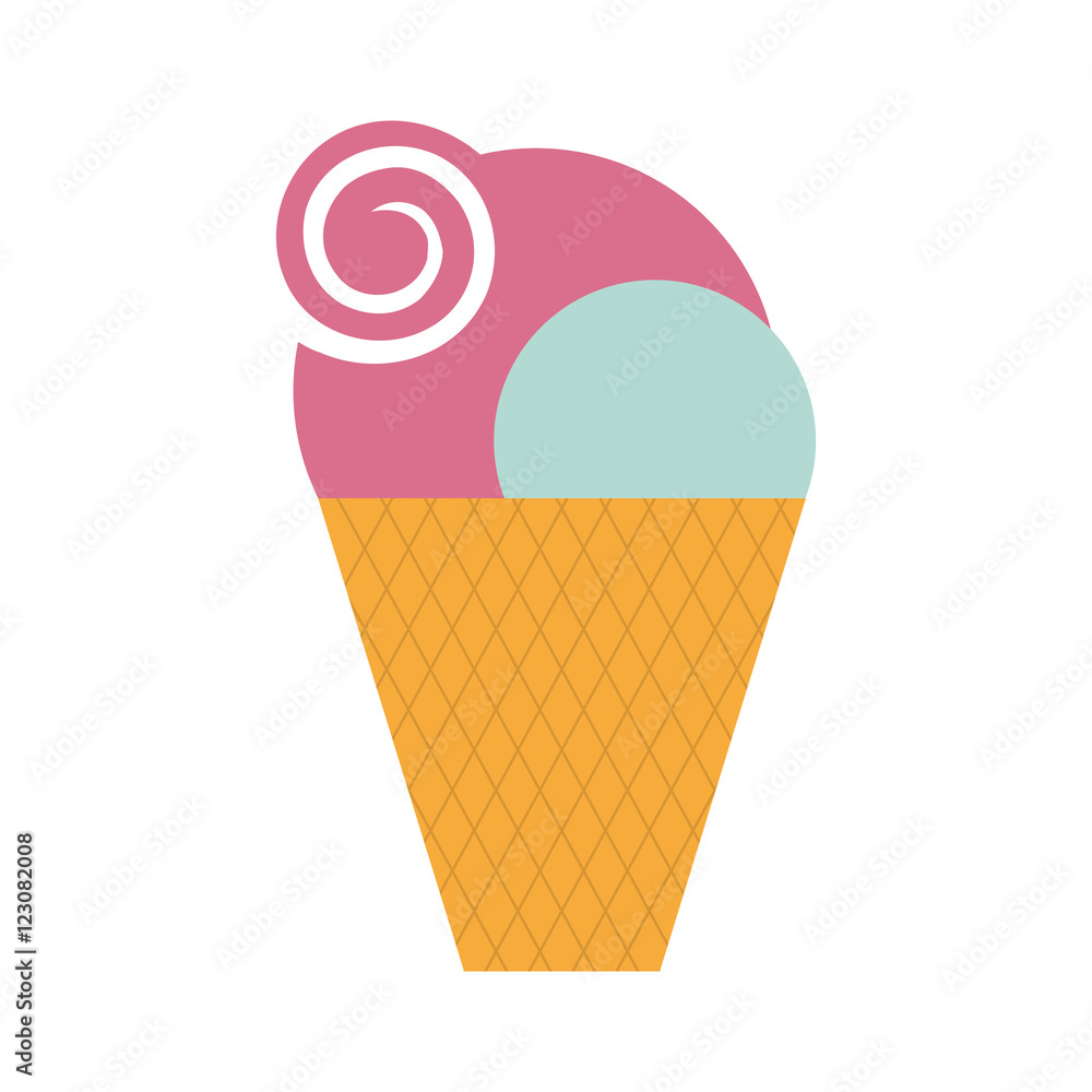 delicious sweet ice cream vector illustration design delicious sweet ice cream vector illustration design