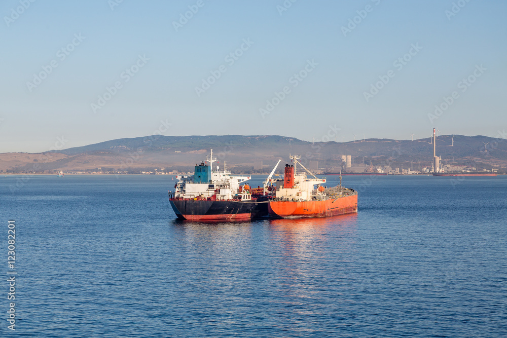 Tankers in Gibralter