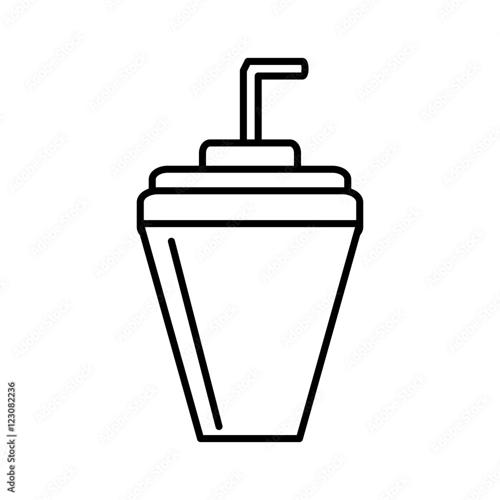 soda drink beverage isolated icon vector illustration design soda drink beverage isolated icon vector illustration design
