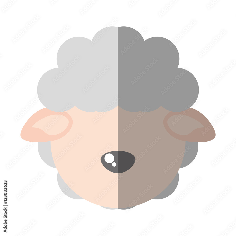 sheep animal farm isolated icon vector illustration design sheep animal farm isolated icon vector illustration design