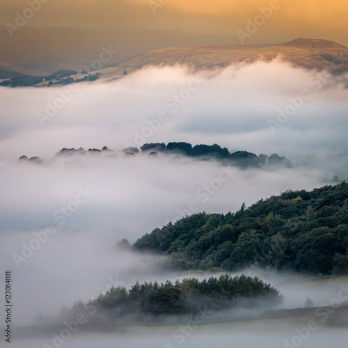 Hills and Trees Covered in Morning Mist © Eddie Cloud