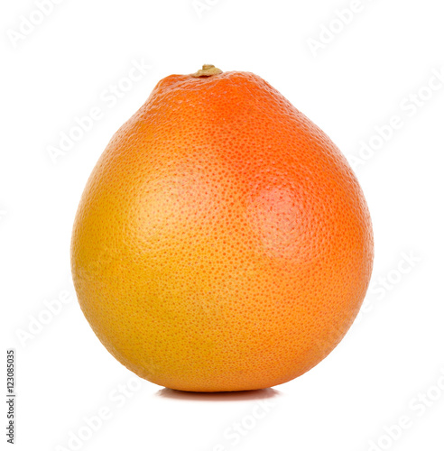 Grapefruit isolated on the white background