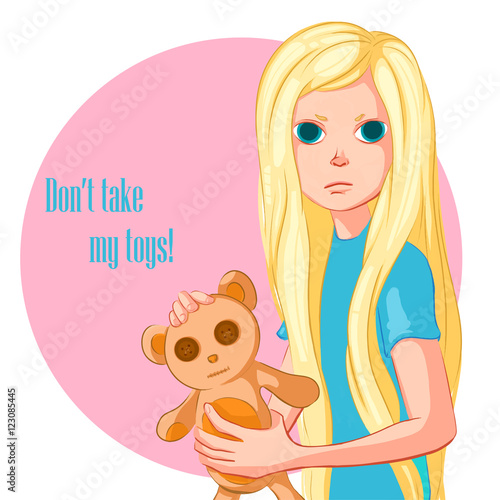 Cute girl.