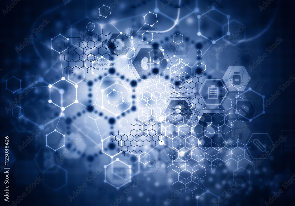 custom made wallpaper toronto digitalMedical abstract background . Mixed media