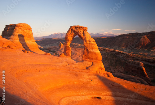 Sunset at Delicate Arch