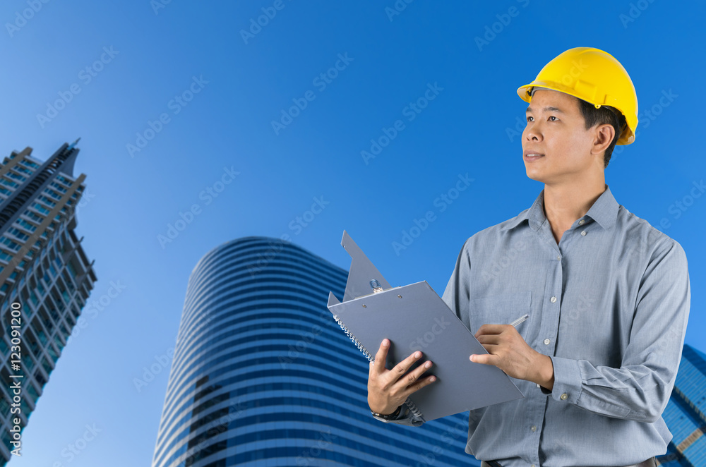 Asian engineer Asian engineer