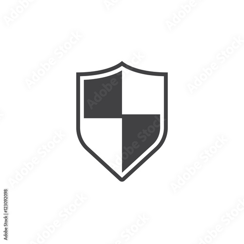 Shield icon vector, protection solid logo illustration, guard pictogram isolated on white Free Download Shield icon vector, protection solid logo illustration, guard pictogram isolated on white - GFXLoad