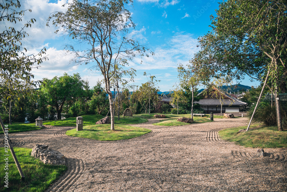 Obraz premium 瑞巌山 円光寺 石庭