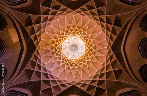 geometric ceiling