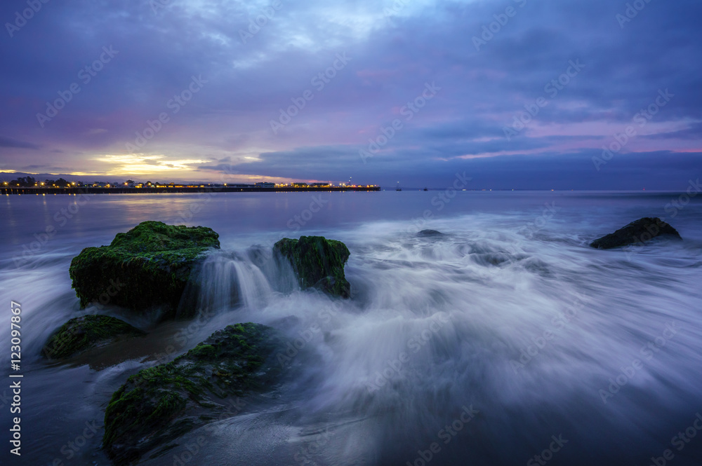 Fototapeta premium Sunrise in Santa Cruz