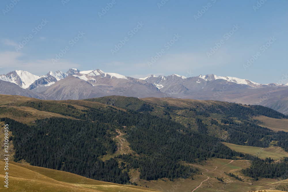 mountain landscape of Kazakhstan