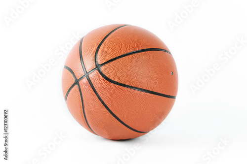 Basketball isolated on white © mdtri