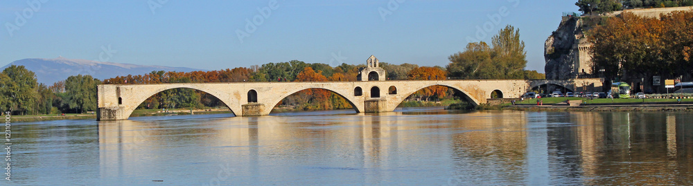 Panorama pont d'Avignon