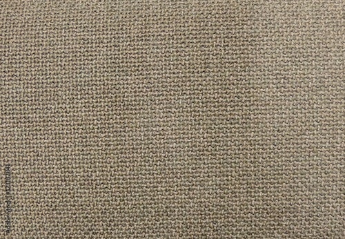 Close Up Background Pattern of Brown Textile Texture