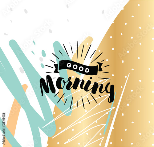 Typography for poster, invitation, greeting card or t-shirt.