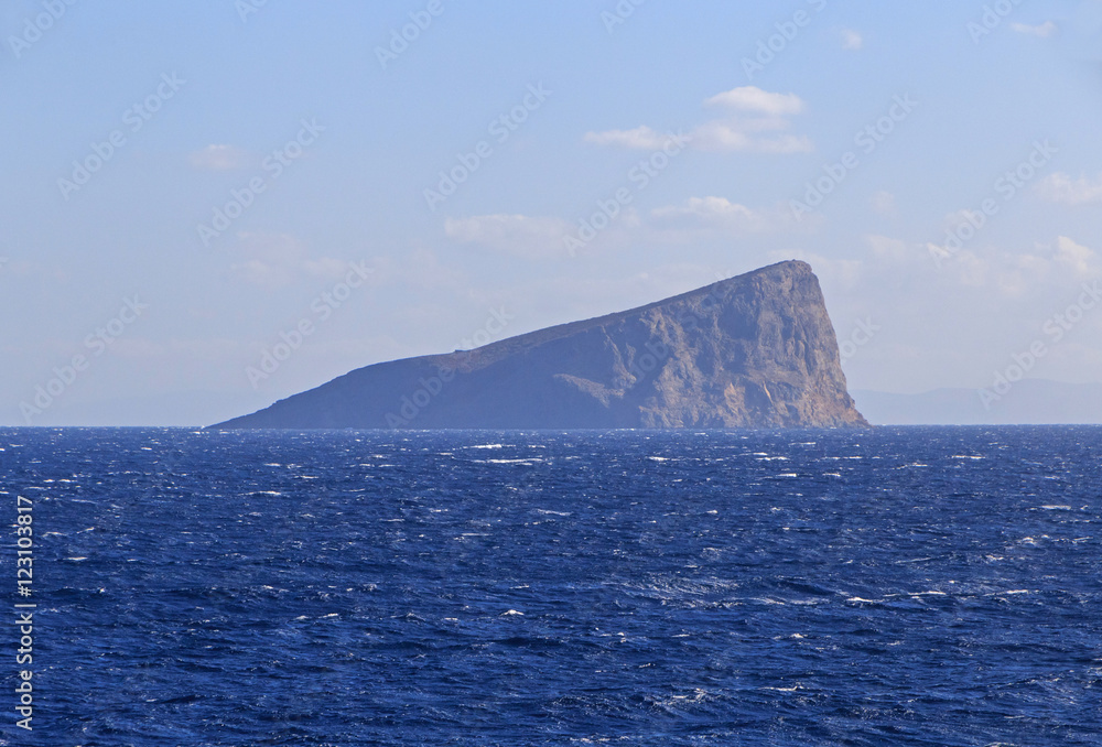island of Piperi in the Sporades in Greece island of Piperi in the Sporades in Greece