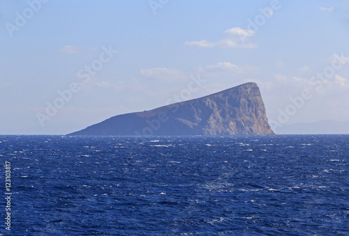 island of Piperi in the Sporades in Greece photo