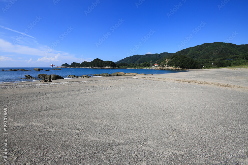 高知県土佐清水市　竜串海岸　さくら浜