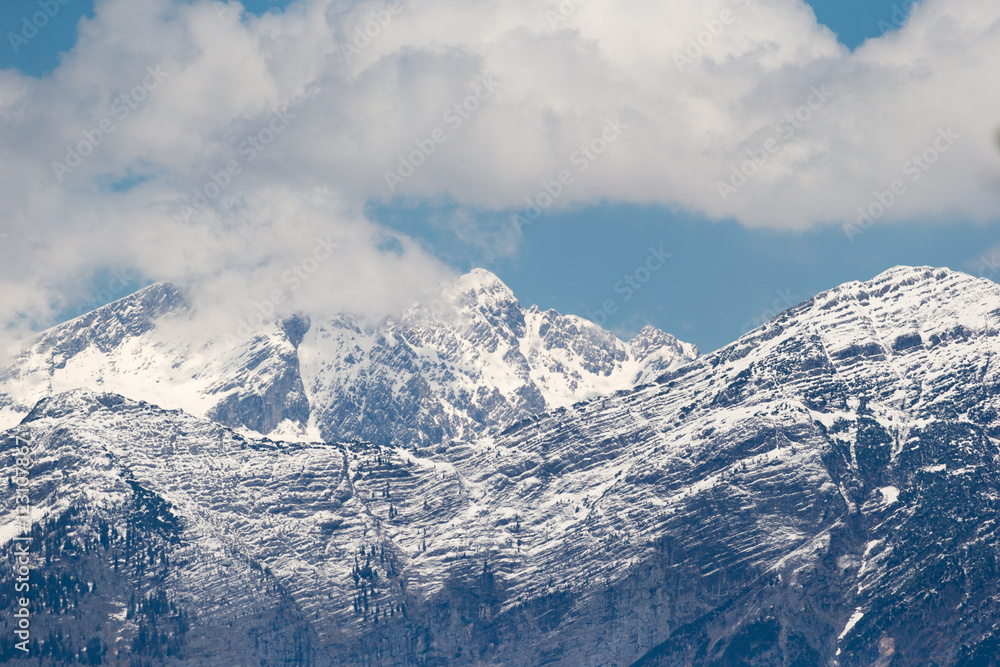 Mountains in the area of Zell am See