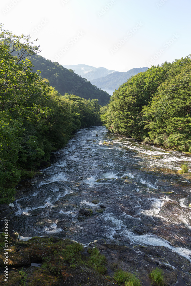 竜頭の滝 滝上 竜頭の滝 滝上
