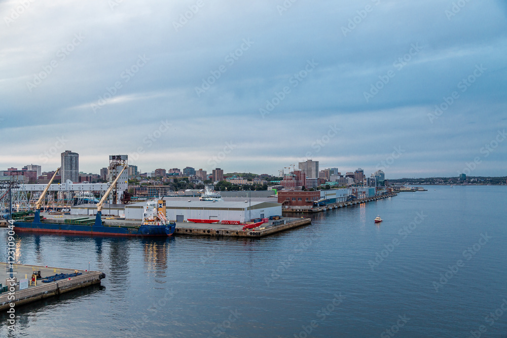 Halifax Harbor at Dusk