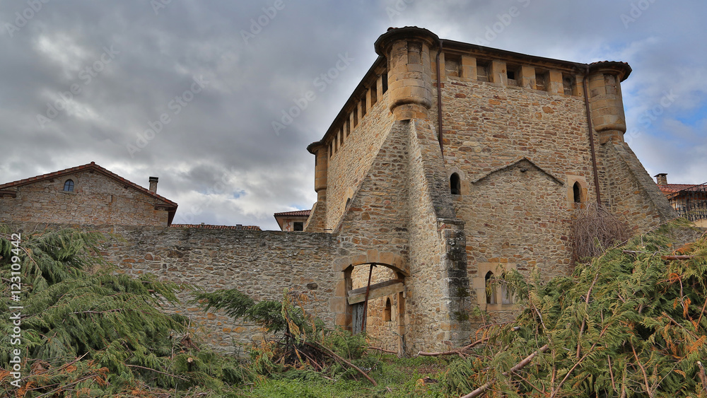 Tower, House de los Monteros s.XIV-XV, Espinosa de los Monteros (Burgos)