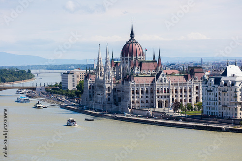 Parlamentsgebäude in Budapest