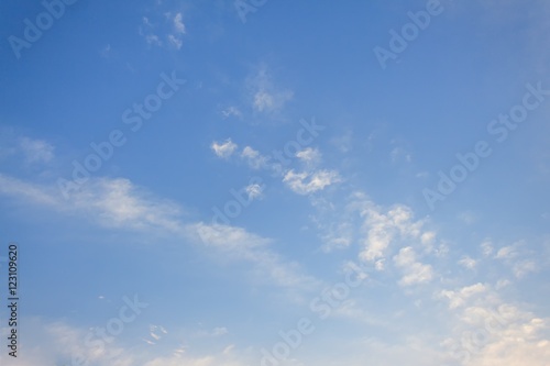 Blue sky and Cloud 