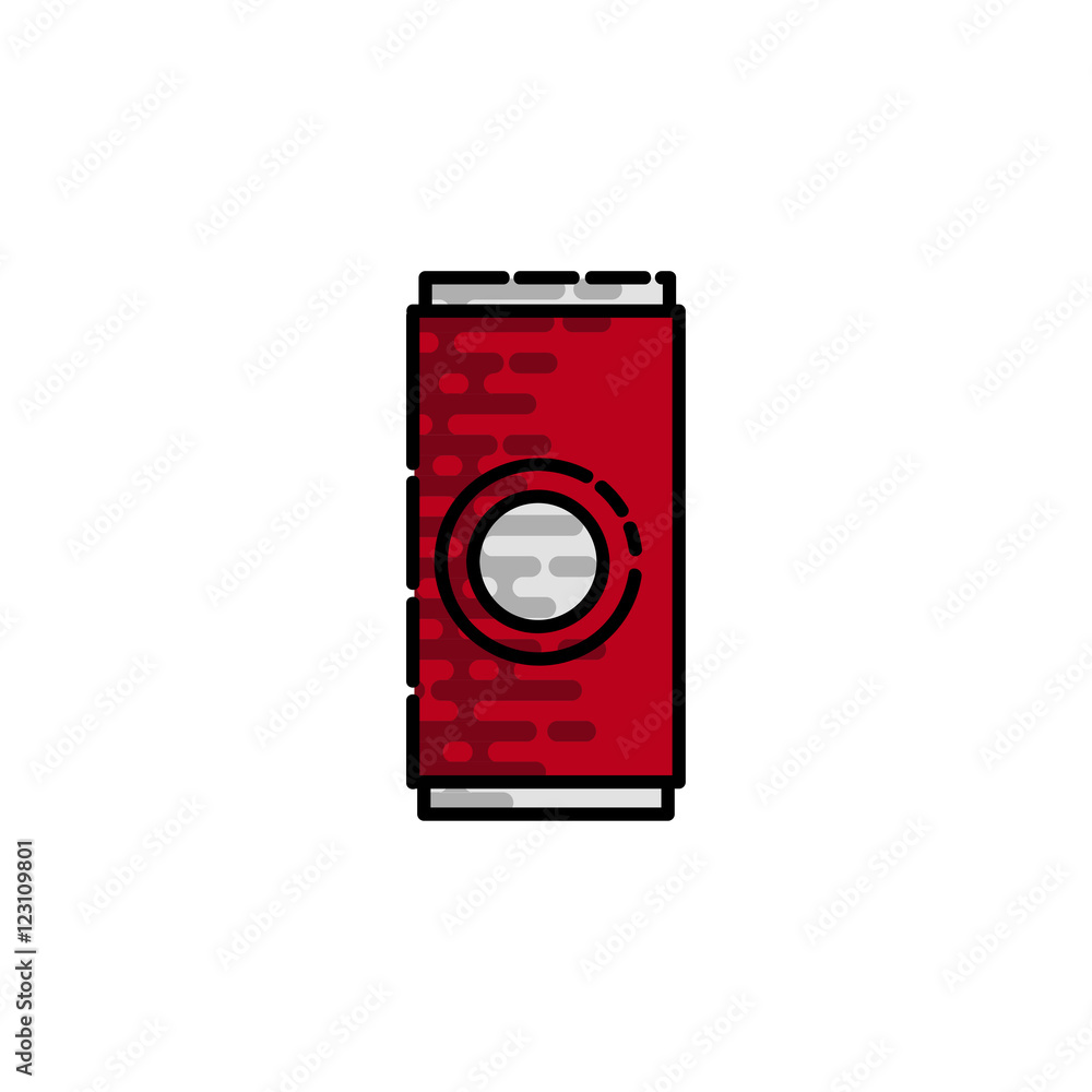 Cola flat icon. Cola flat icon.
