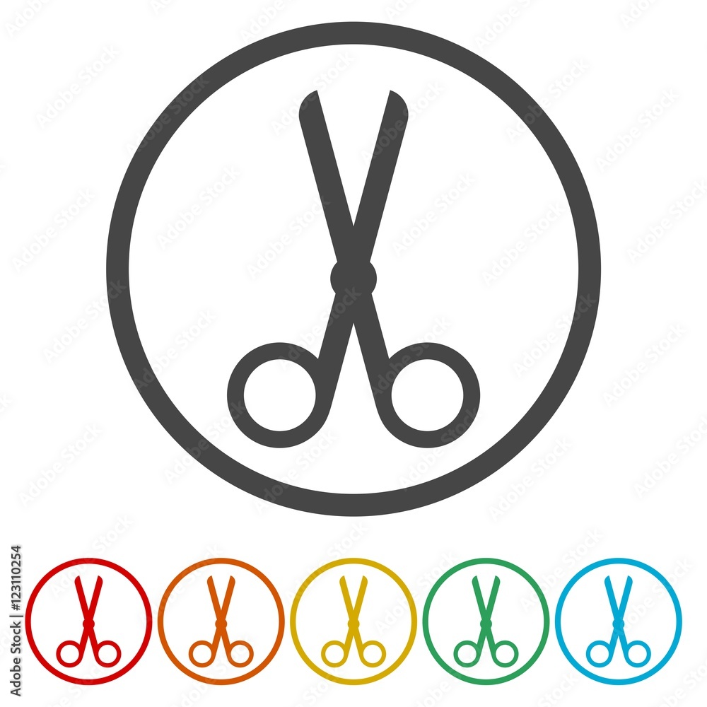 Cut, scissors, clipboard or fashion icon Cut, scissors, clipboard or fashion icon
