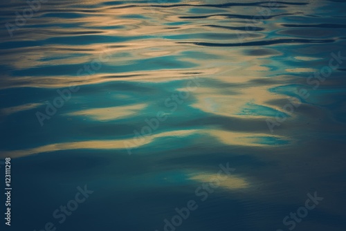 Calm Bay Water Background