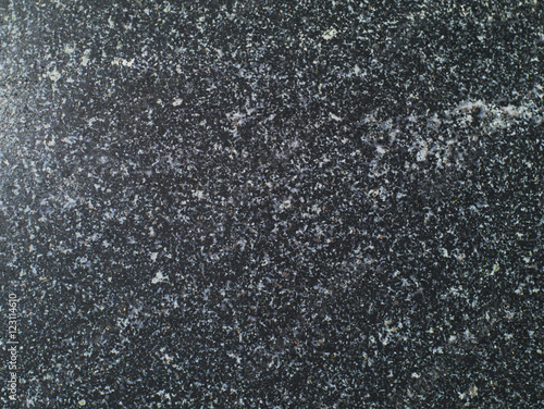 grainy black and grey granite floor