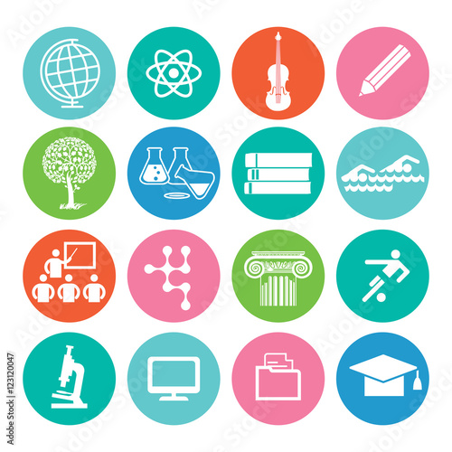 Bildung und Studium Symbol