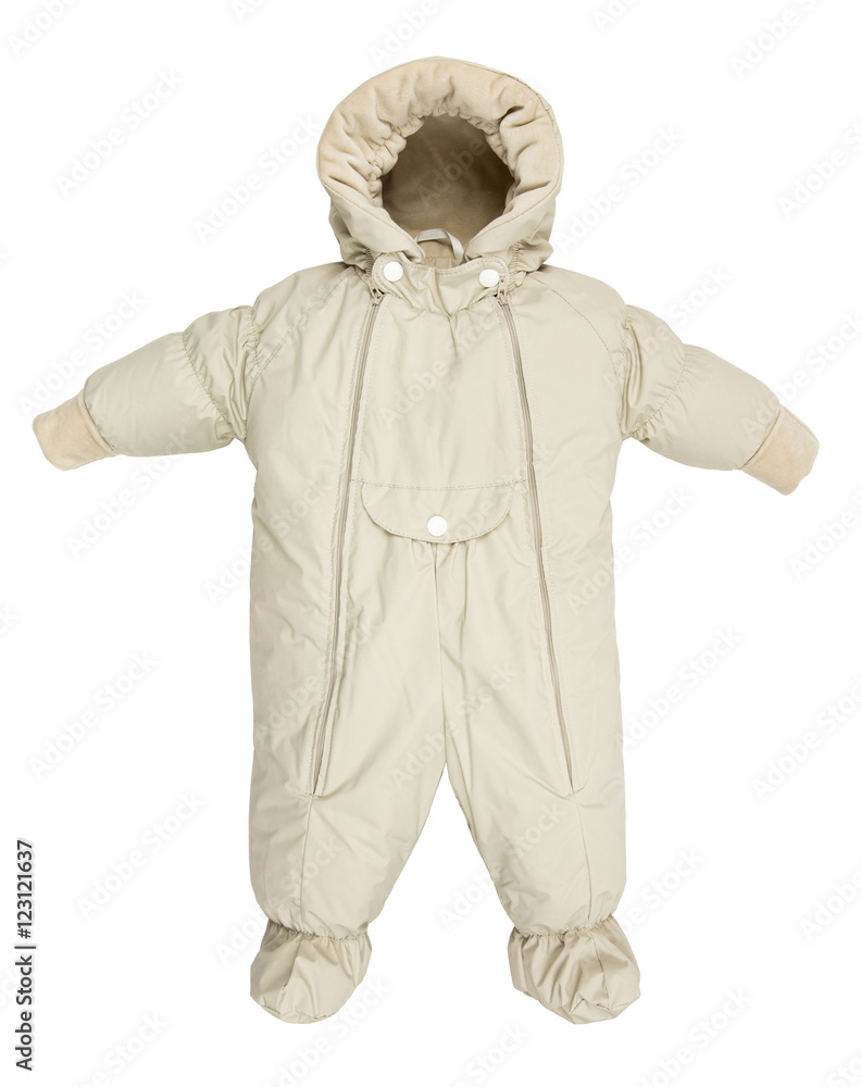 Childrens snowsuit fall Childrens snowsuit fall