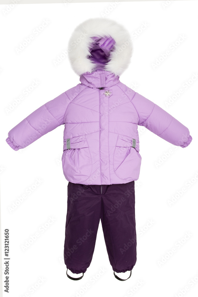 Childrens snowsuit fall Childrens snowsuit fall
