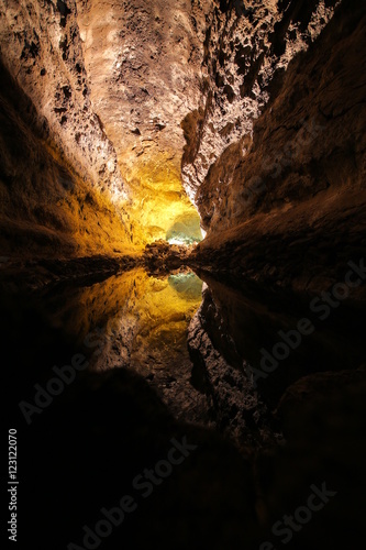 Cueva de los verdes en Lanzarote