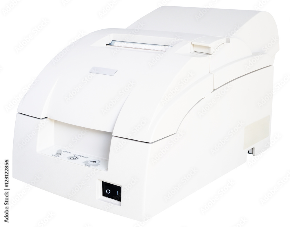 Termo printer on white Termo printer on white
