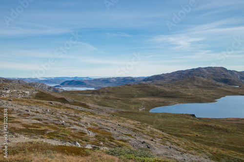 Fototapeta Naklejka Na Ścianę i Meble -  Greenland in the summer at its best