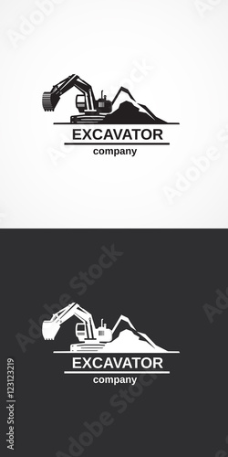 Excavator logo.