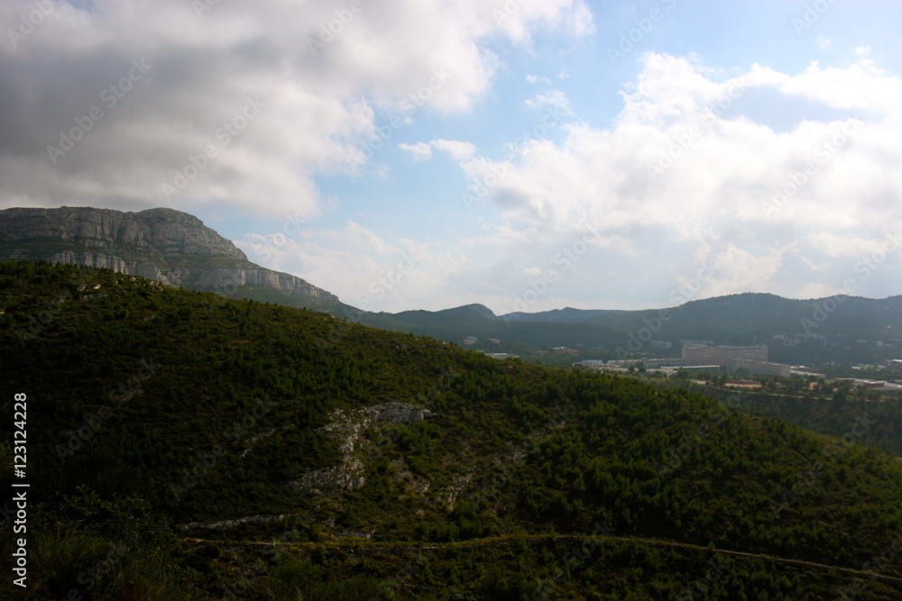 Naklejka premium Mountain in France
