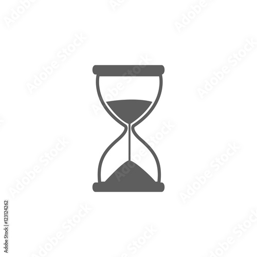 Hourglass icon illustration