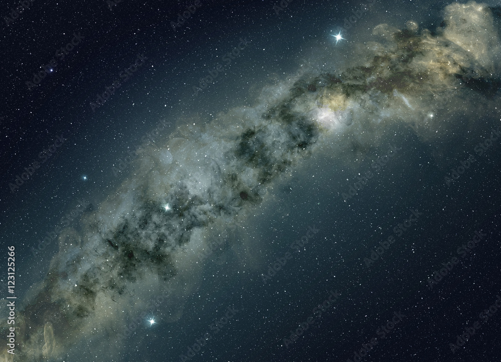 Fototapeta premium star field of the milky way, night sky background
